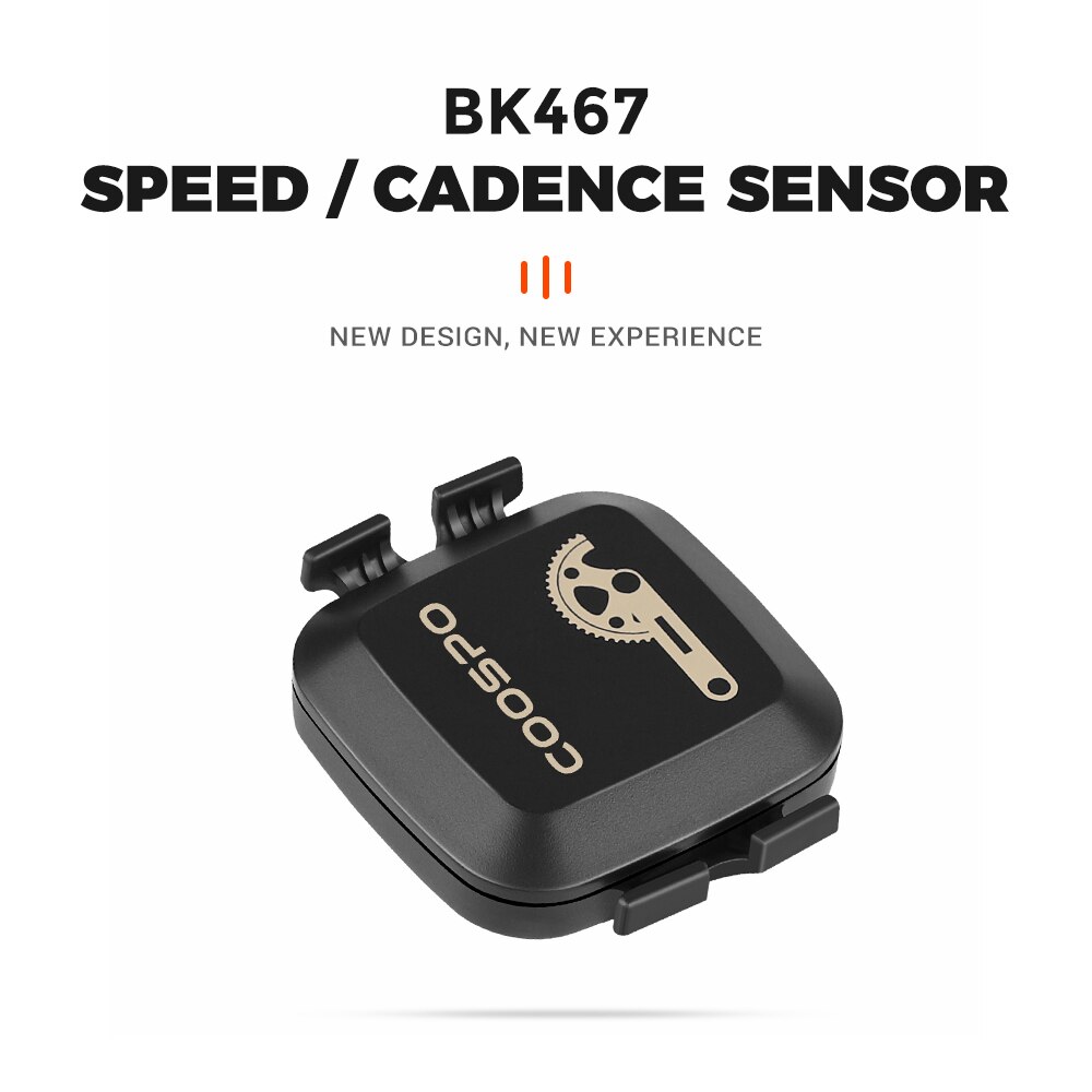 Coospo Cadanssensor Snelheidssensor Rpm Sensor Voor Wahoo Garmin Bike Computer Bluetooth 4.0 Ant + Racefiets Mtb Sensor: BK467 one sensor
