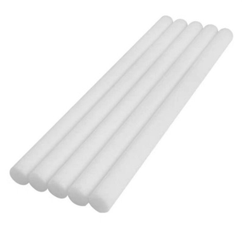 Portable 300ml Humidifier USB Ultrasonic Dazzle Cup Aroma Diffuser Cool Mist Maker Air Humidifier Purifier With Romantic Light: 5pcs cotton swabs