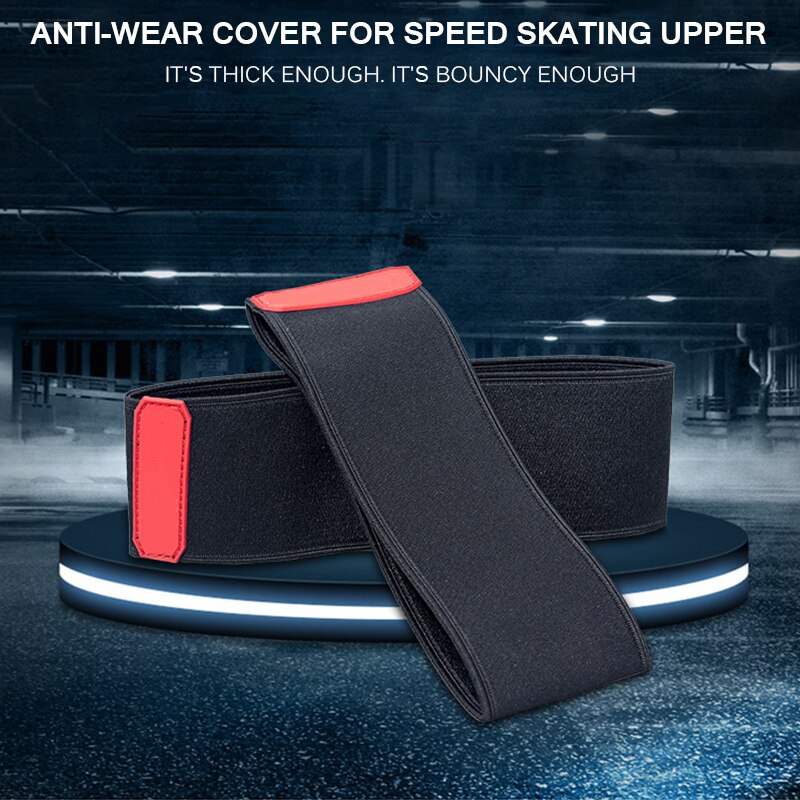 Skate Shoes Roller Hockey Skating Shoe Wheels Sneakers Cover Elastic Wear-Resistant Protector Belt For Speed Skating Shoes Cover