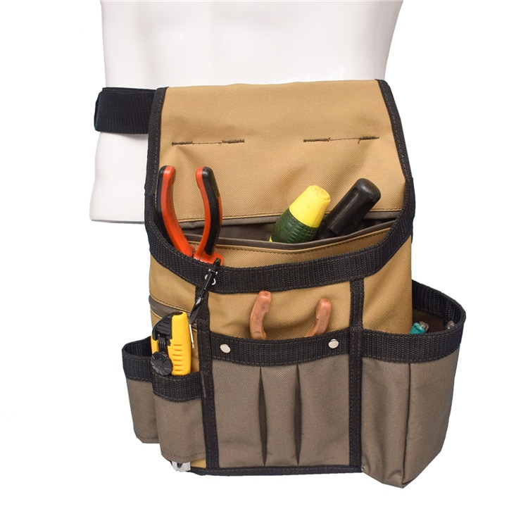 Multi-poches taille sac à outils capacité utilitaire taille poche outil étui pince clé support de rangement pochette