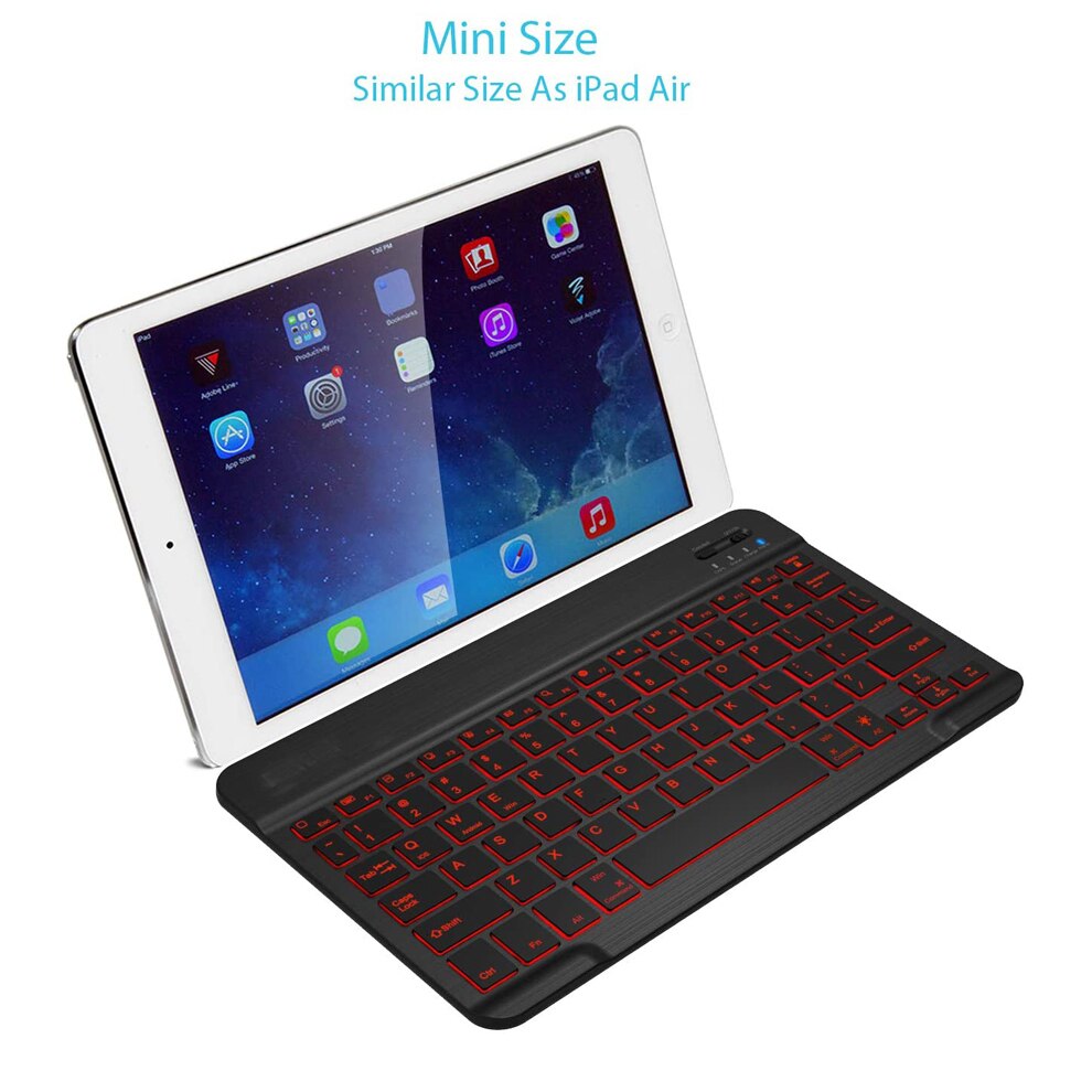 SeenDa Bluetooth Mini Klaviatur Spielen Bluetooth Tablette Tastatur Bluetooth Tastatur und Maus für Android-praktisch