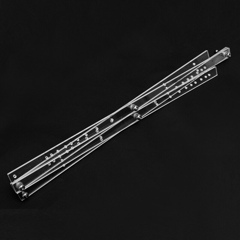 Kicute Excellent 50cm Scale Folding Ruler Artist Pantograph Copy Rluers Draw Enlarger Reducer Tool for Office School Supplies