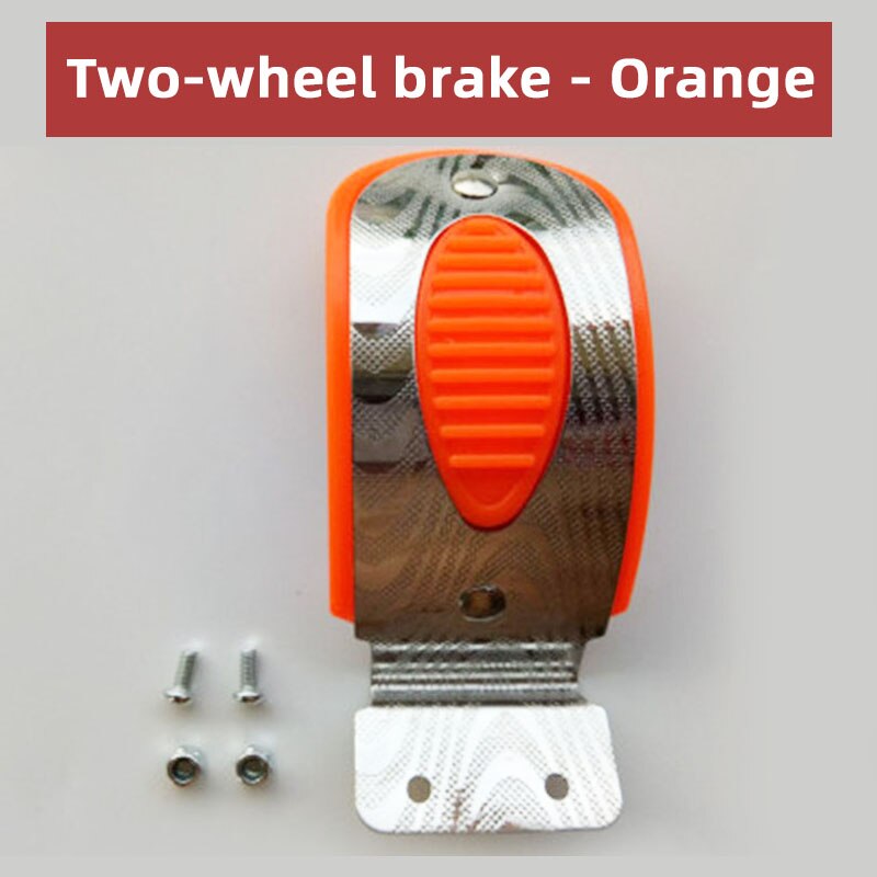 Akcesoria robić skuterów Klocki hamulcowe Dziecięcy trójkołowiec Quad koło skuter Tylne klocki hamulcowe Skuter Tylny hamulec koła Hamulec skutera: zielone światło