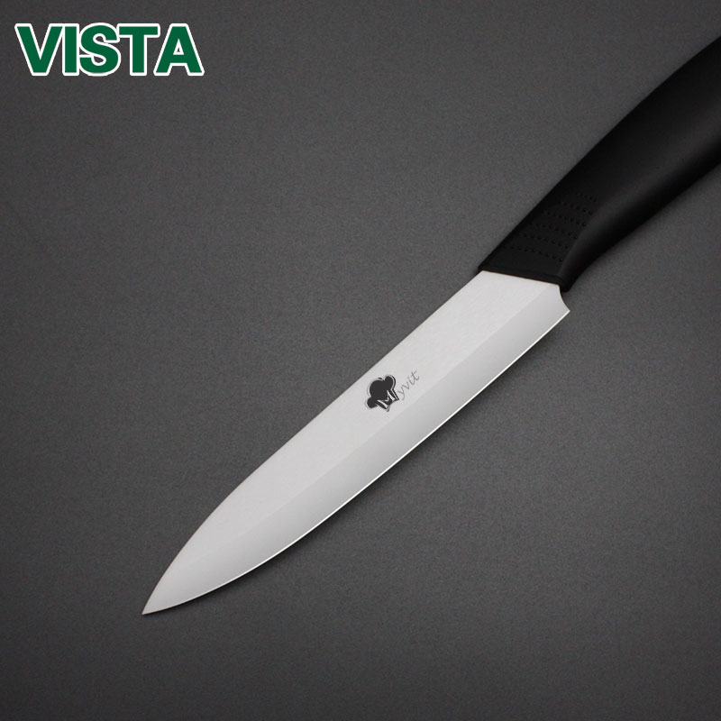 Köksknivar keramiska knivar tillbehörssats 3 " skärning 4 " verktyg 5 " skärning 6 " kockkniv+hållare+skalare vitt blad