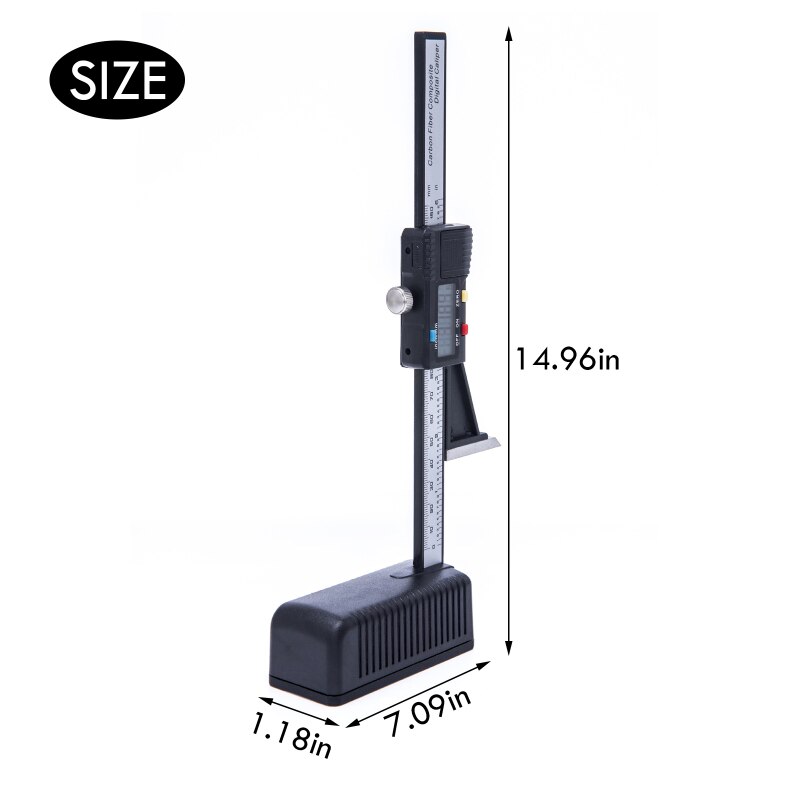 0-25mm Electronic LCD Spiral Micrometer High Precision Digital Micrometer Accuracy 0.001mm In/mm Micro Meter Measuring Tool