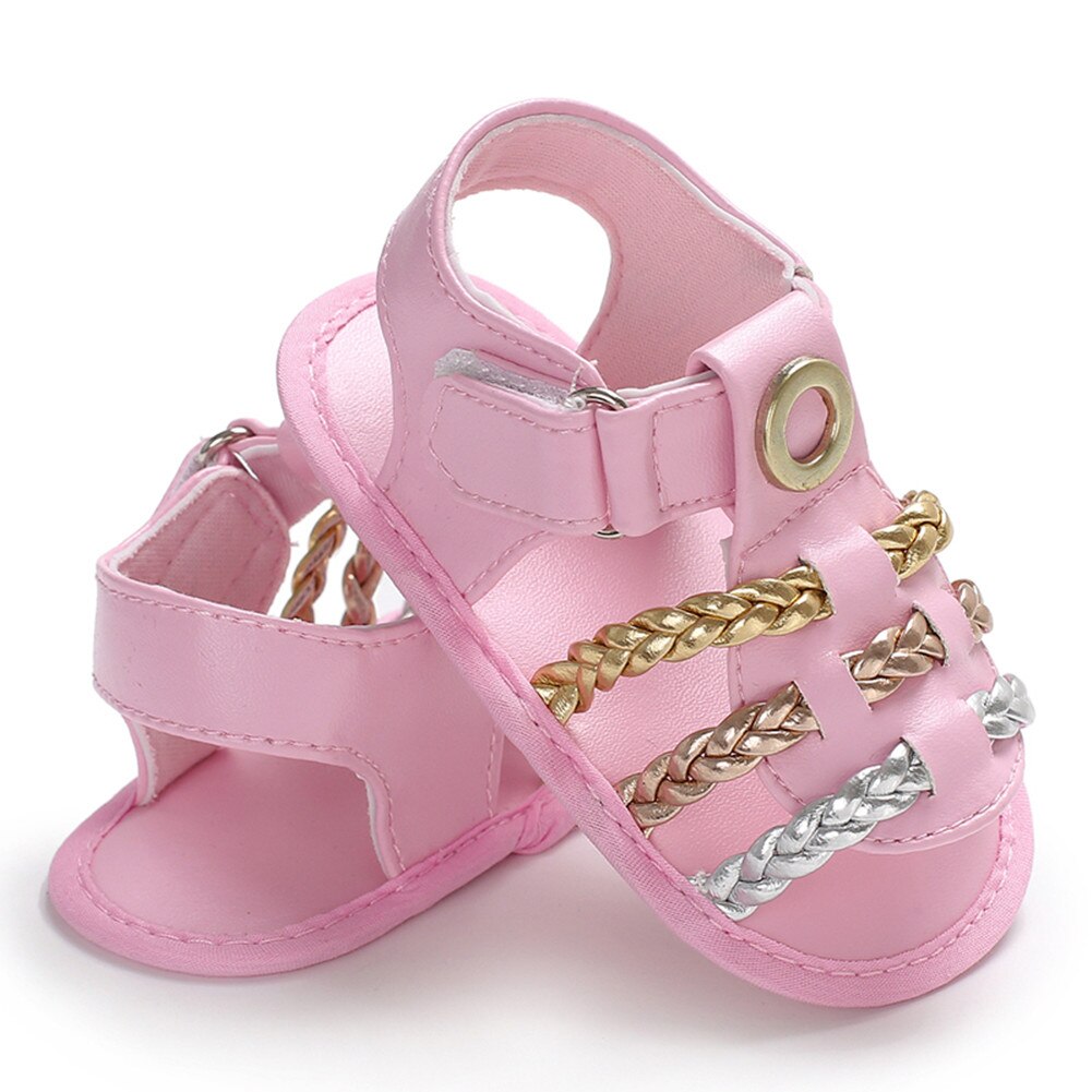 Sandalias casuales para bebé y niña, sandalias de playa para niño, zapatos para caminar, novedad