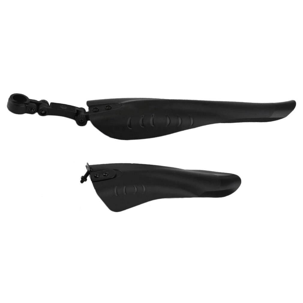 1 set 34mm- rörs cykelstänkskärm plast mtb mountainbike svanshuvud stänkskärm lerskydd skydd vingar framskärmar bak