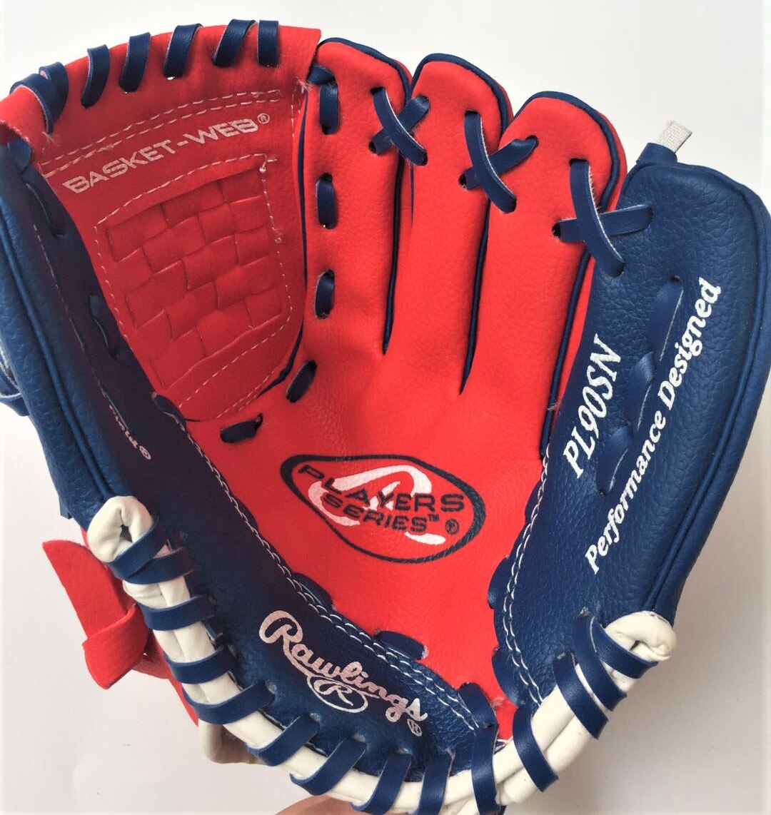 Kids Baseball Batting Gloves Men Equipment Softball Practice Hand Baseball Glove Weighted Guante Beisbol Outdoor Sports BJ50ST: Red