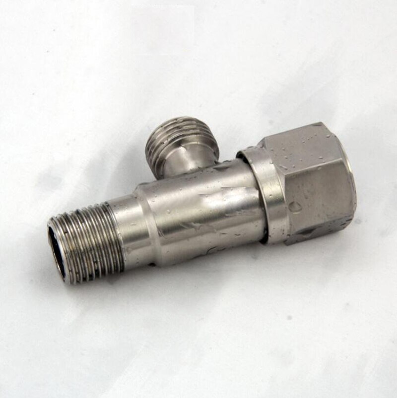 Kitchen, Bathroomn Right Angle Valve for waterTriangle Valve Water incoming stop water valve copper right angel value