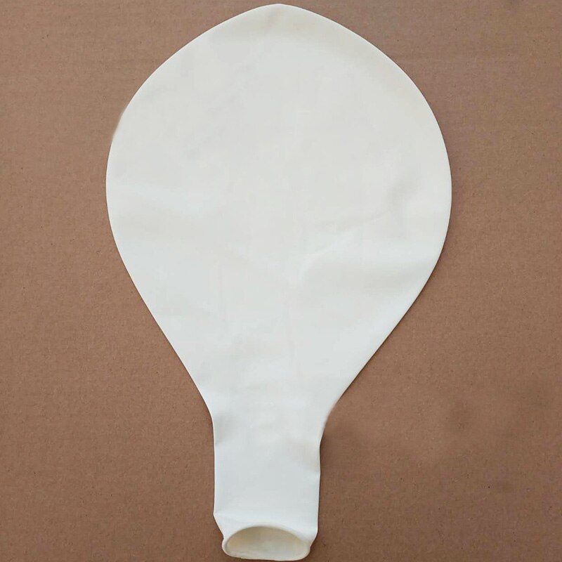1pcs 36 inch Colorful Big Latex Balloons Helium Inflable Blow Up big Balloon Wedding Birthday Party Large Balloon Decoration: white