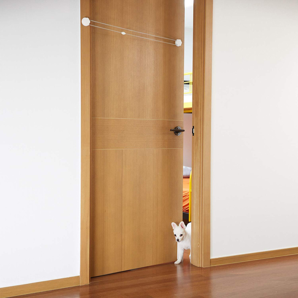Pet Cats Dogs Door Opener Dogs Enter Security Easily Cat Hole Safe Door Hole Gate Kit Animal Small Pet Supplies Home Decor