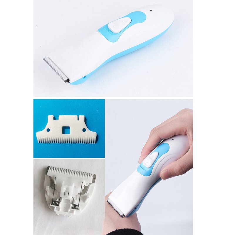 Baby Hair Clipper Haircuts Ultra Quiet Waterproof Grooming Kit Rechargeable Hair Trimmer