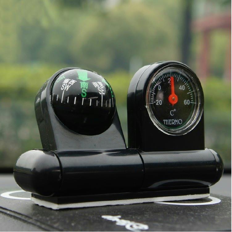 Auto Kompas Thermometer Bal Nauwkeurig