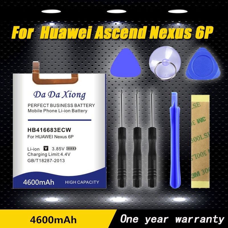 Fresh Supply Model [ HB416683ECW ] Replacement Battery for Huawei Google Ascend Nexus 6P H1512 H1511 Phone Battery