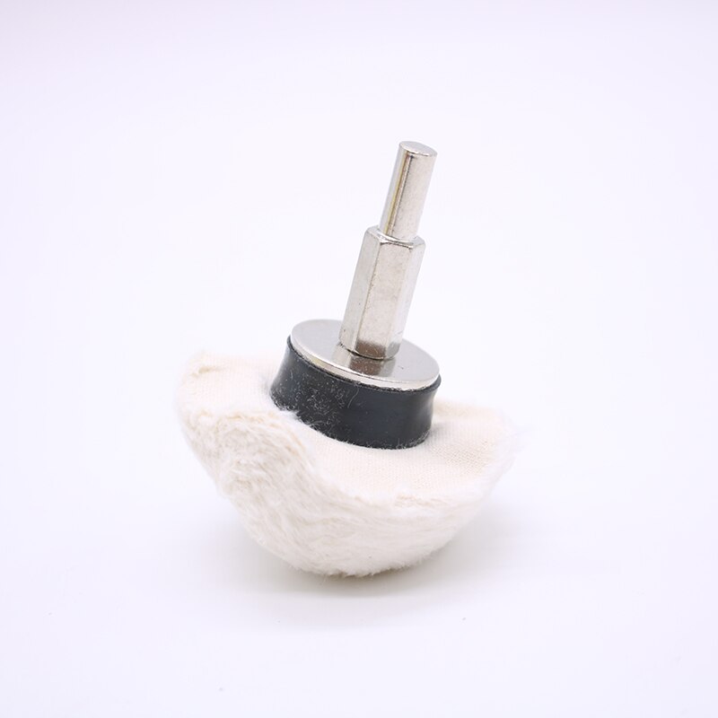 5Pcs Accessories Polishing Pad Soft Felt Buffing Burr Polishing Wheels Brushes Kits for Metal Rotary Tools