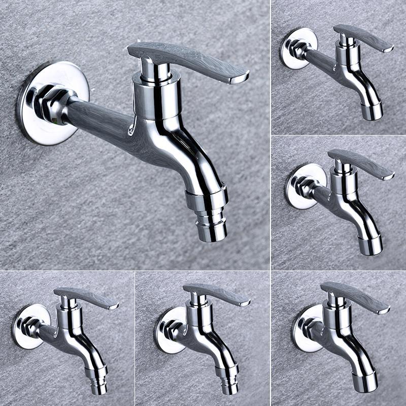 Outdoor Garden Faucet Tap Washing Machine Faucet Brass Kitchen Bathroom Sink Tap Mop Pool Water Taps
