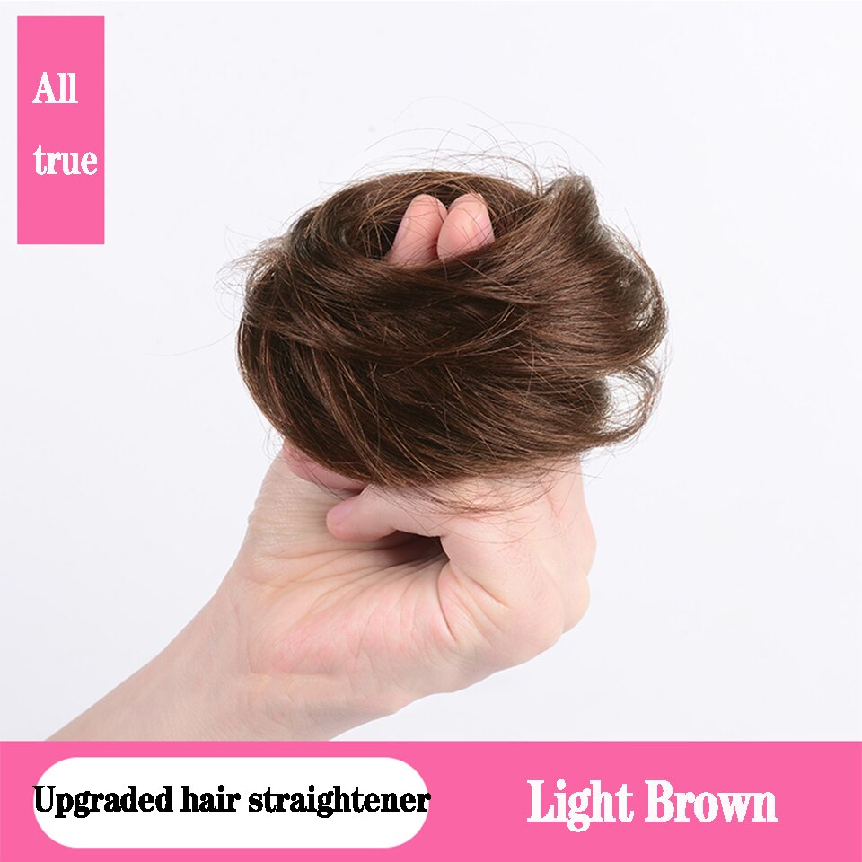 HOUYAN Synthetic bread, curly messy hair, hair braid, wedding hair accessories, suitable for women and children: 1B/30HL