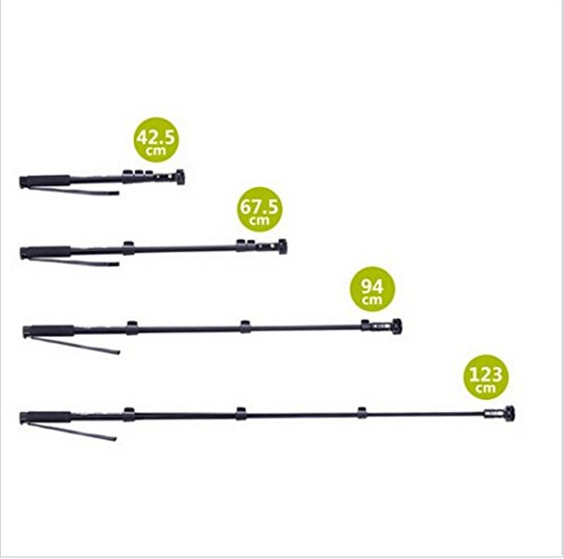 Yunteng  yt 1288 selfie pinne bluetooth monopod uttrekkbart håndholdt stativ til iphone  x 8 7 10 6 xiaomi trådløs lang selfiestick