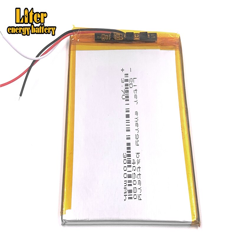3wire 406080 3.7V 3000mah Lithium polymer Battery with Protection Board For VX787 VX530 VX540T VX585