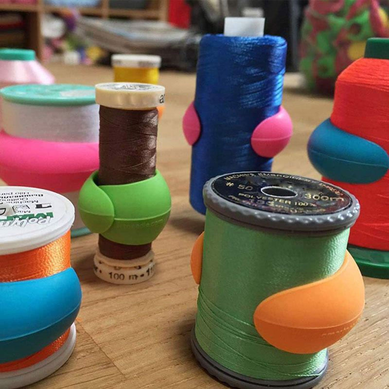 5-20Pcs Sewing Machine Thread Spool Savers Thread Spool Huggers Prevent Thread Tails Unwinding for Sewing Accessories