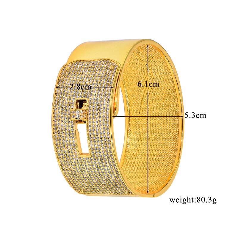 After cz zircon bangles personality custom bracelet jewelry custom cuff bracelet & bangle women jewelry