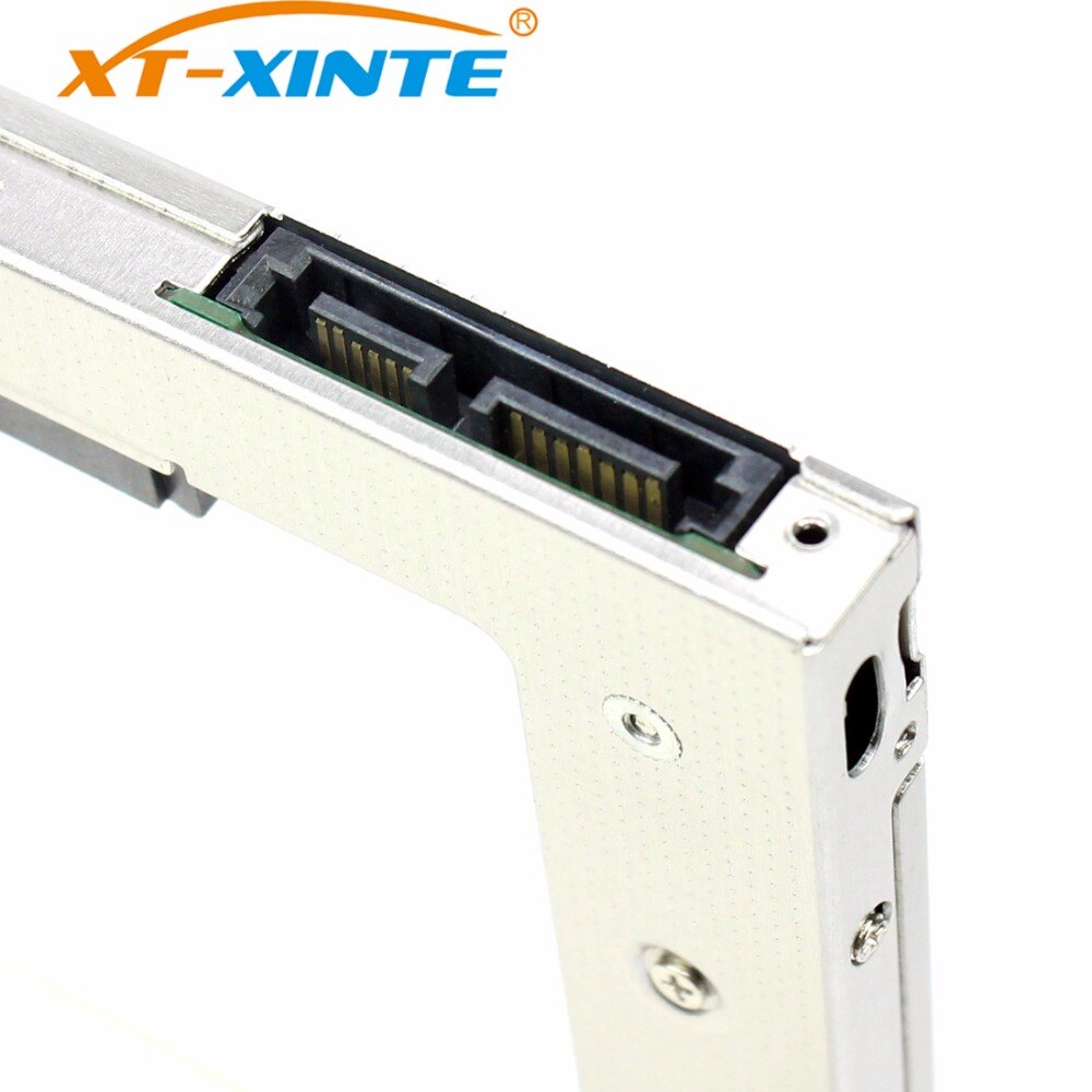 Aluminum 2nd HDD Caddy 9.5mm Optibay SATA 3.0 CD DVD Driver to HDD Case Enclosure for Apple MacBook Pro iMac Laptop