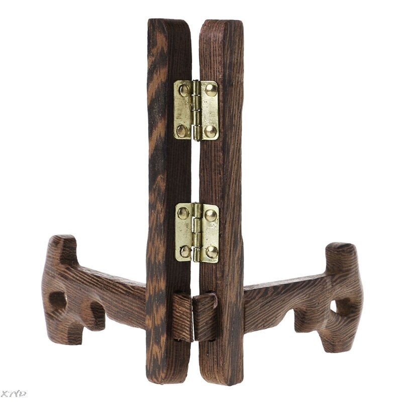 3-7 Zoll Hoch Holz Anzeige Stand Halfter Staffeleien Für Platten Fotos Tee Tablett 5 Größe