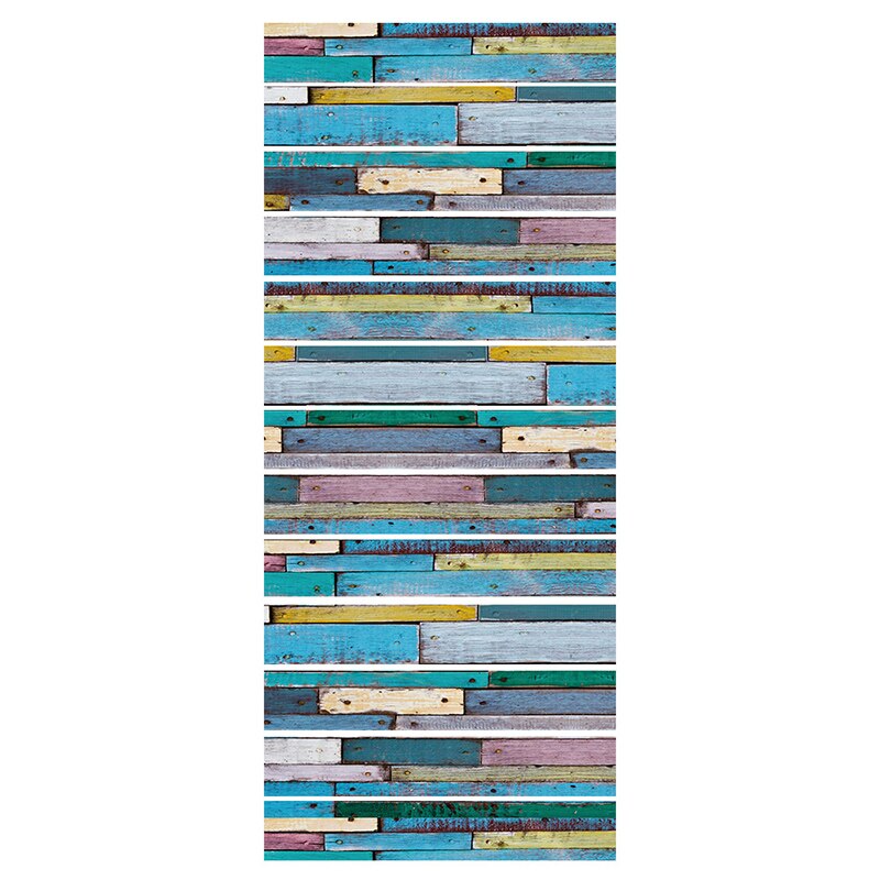 Pvc Behang Kleur Houtnerf Eenvoudige 13 Stuks Van Diy Trap Stickers, Kleur Houtnerf: Default Title