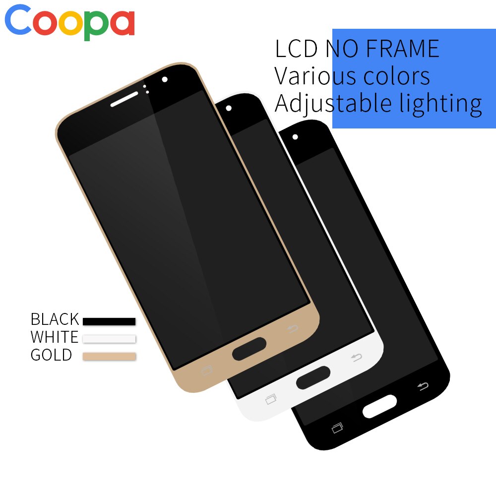LCD Display Assembly for Samsung Galaxy J1 J120 - Touchscreen Digitizer Screen Replacement