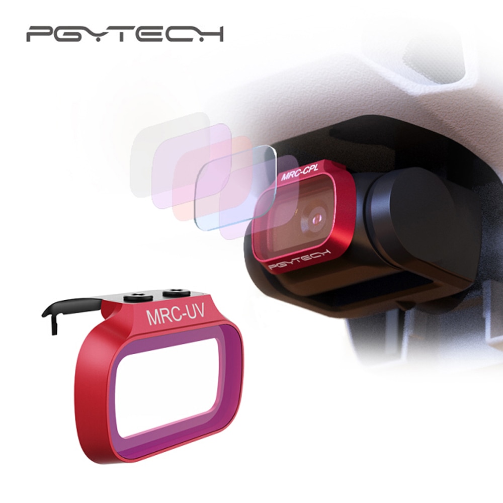 Pgytech mavic mini nd filtre til dji mavic mini uv linsebeskyttelsesfiltre cpl lysabsorberende polariserende filtre