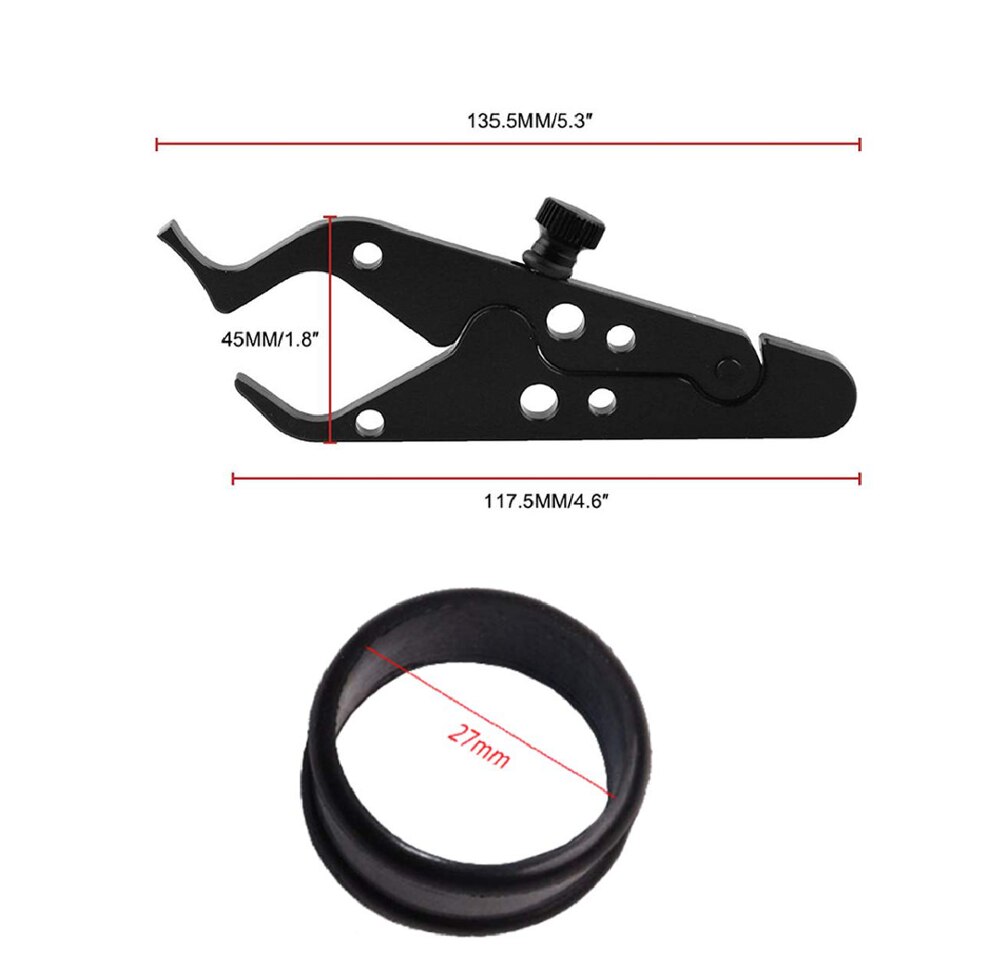 Motorcycle Cruise Control Throttle Lock With Grip Aluminum And Rubber Throttle Clamp Anti-slip Silicone Ring Assist Retainer