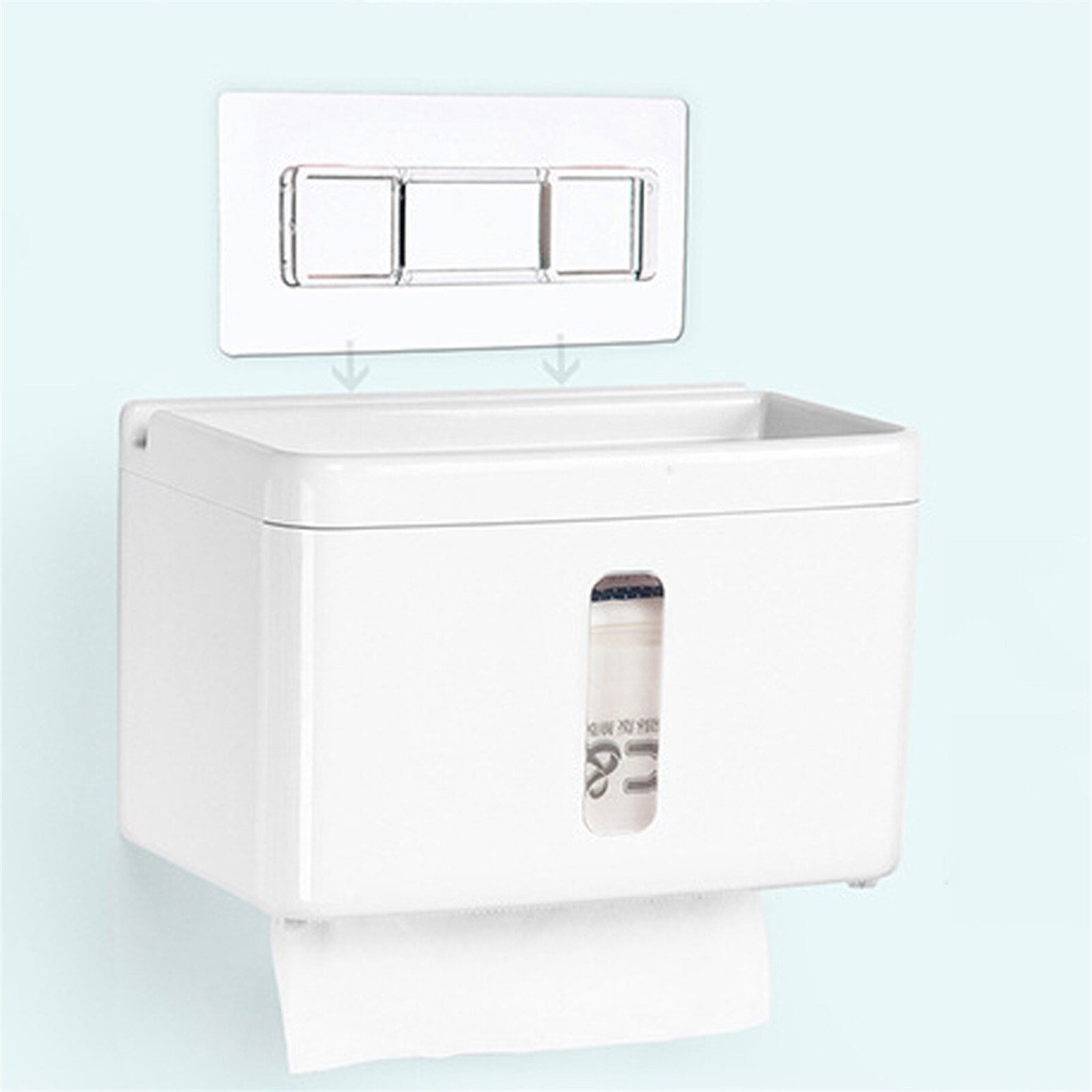 Waterdichte Tissue Box Box Container Multifunctionele Huishoudelijke Badkamer Wc Servet Dispenser Houder Box Case Decoratie #55