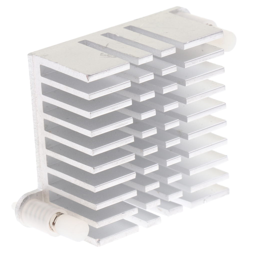 Aluminium Heat Sink North South Bridge Electronic Radiator 40*38*19mm Silver