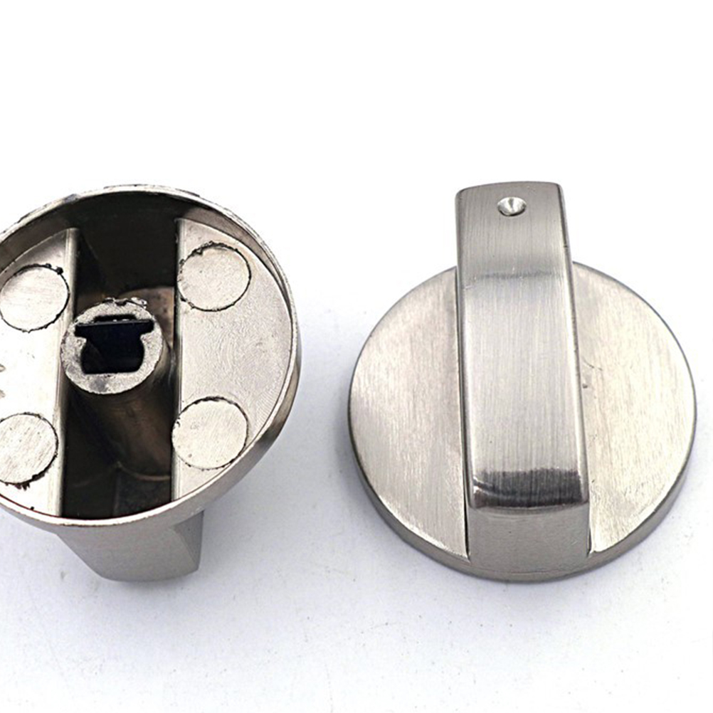 4/8 pcs Stove Switch Practical Metal Ignition Durable Accessory Replacement On-Off Knob Switch Button for Gas Stove