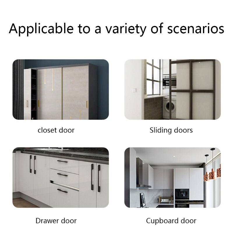Invisible Magnetic Door Catch Drawer Magnet Catch for Close Sliding Door Cabinet Cupboard with Mounting Screws&amp; Adhesive