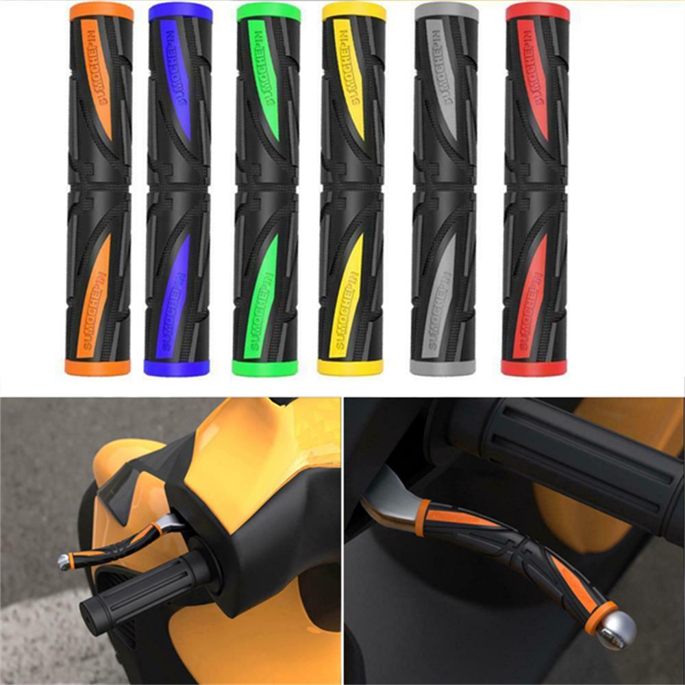 2 unids/par palanca de embrague y freno de goma ambiental, cubierta de moto, empuñaduras de manillar para empuñadura de motocicleta, protector, accesorios de ciclismo