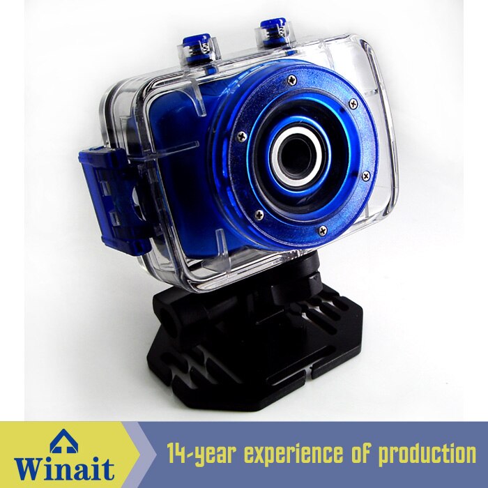 winait rechargeable lihtium battery HD 720p action sports camera DV-123SD