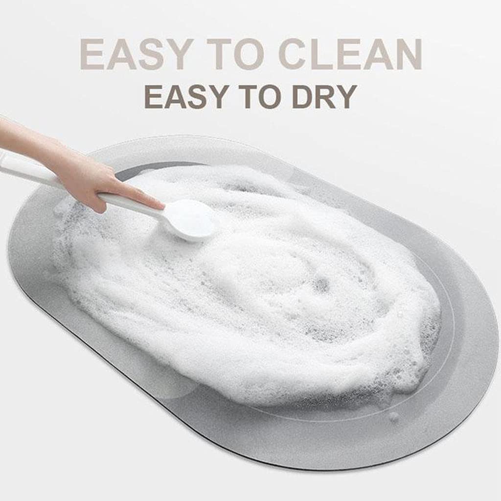 Diatom Cushion Instant Dry Bathroom Mat Quick Drying Carpet Strong Water Absorption Moisture-proof Toilet Floor Non-Slip Rug