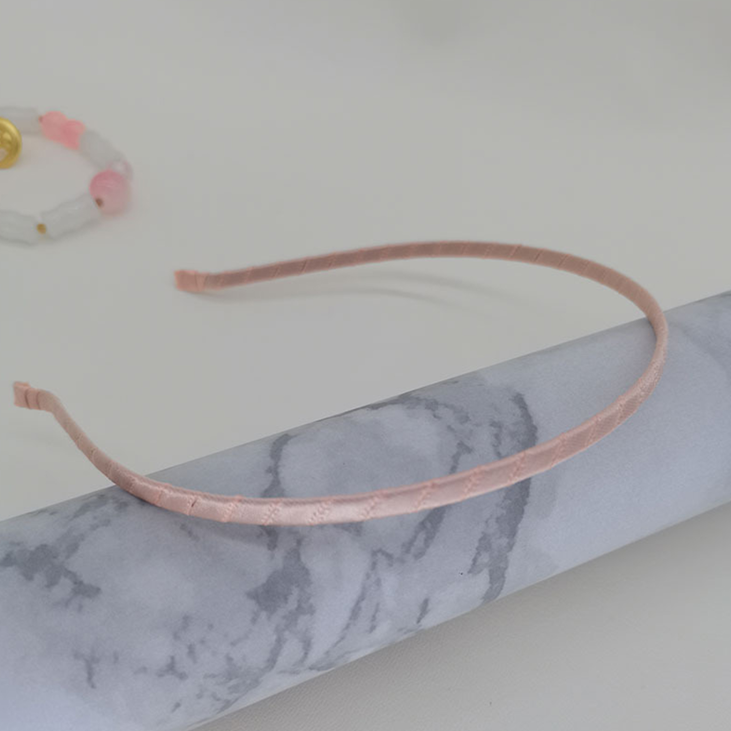 Diadema de tela de 5mm para niños, diadema de Aro para la cabeza, banda para el cabello, diadema para niños, ajuste de Base delgada estrecha, accesorios para el cabello DIY: Gris