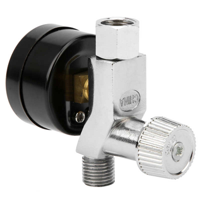 1/4in Adjustable Air Pressure Regulator Automotive Equipment Accessories Air Control Valve Air Regulator Valve