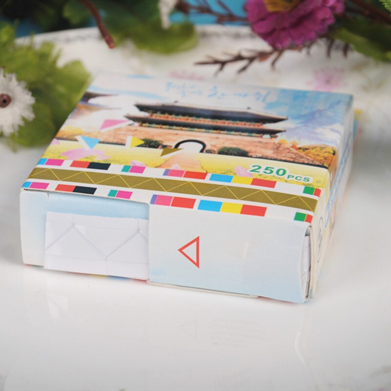 Autocollant d'angle de Photo en PVC, 250 pièces, Scrapbook auto-adhésif, Protection d'albums Photo, papier de décoration de couleur unie, artisanat Simple, bricolage: White 1 Box