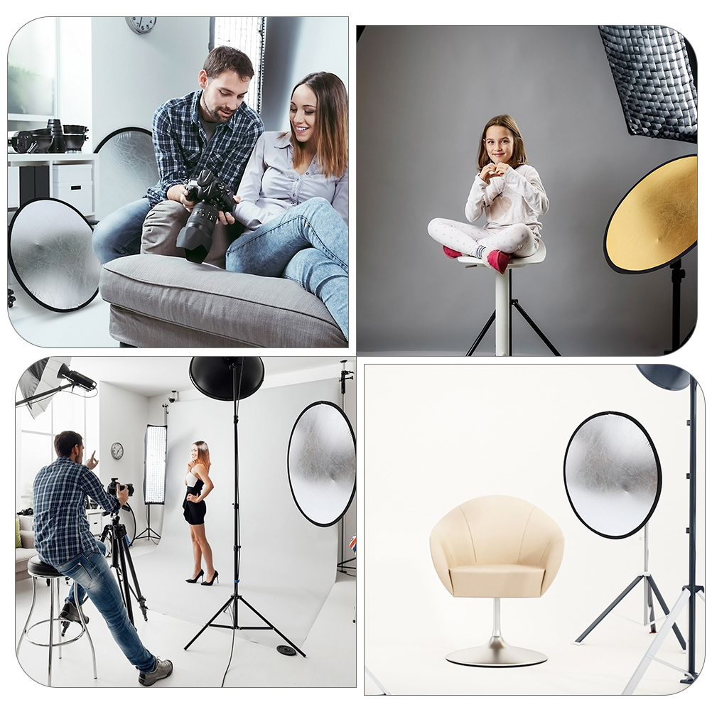 Réflecteur de lumière pliable, accessoires de photographie, réflecteur de Photo