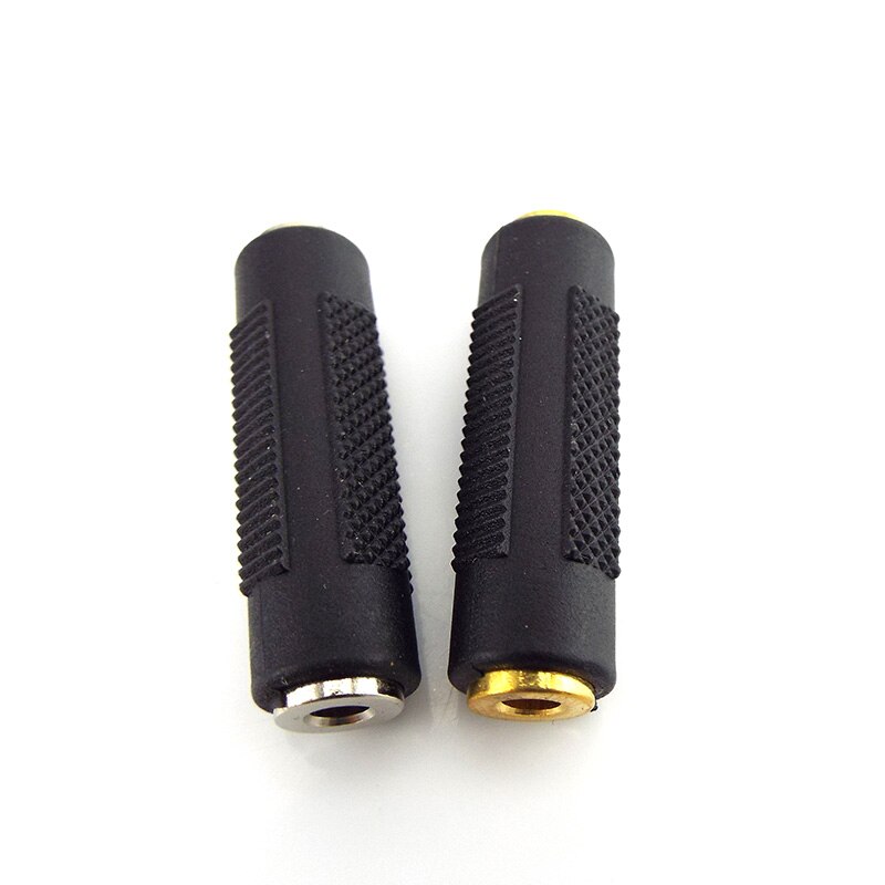 3.5 Mm Jack Coupler Vergulde 3.5 Mm Female Naar 3.5 Mm Vrouwelijke Jack Plug Audio Stereo Koppeling Socket Adapter connectors