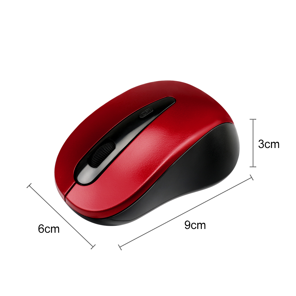 Universal 2.4GHz Wireless Mouse 1600DPI Optical Computer Cordless Office Mice with USB Receiver Wireless optical mouse