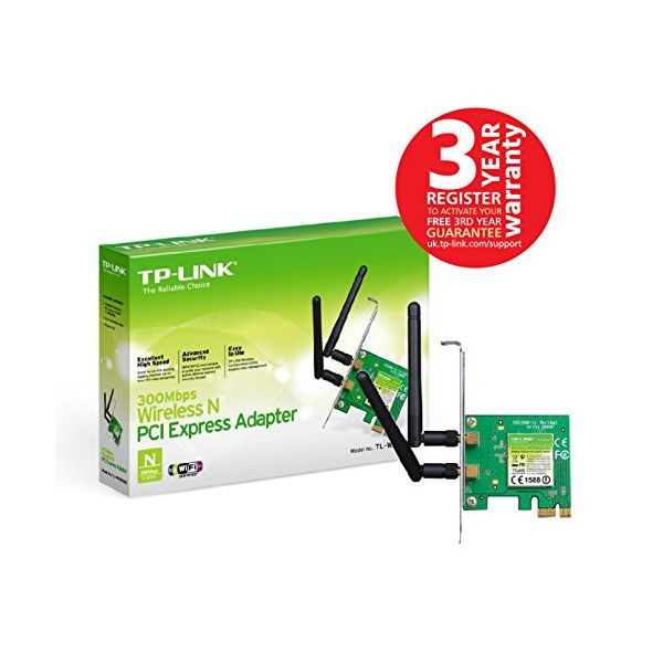 TP-LINK TL-WN881ND adapter 300Mbps 2T2R Atheros PCIe