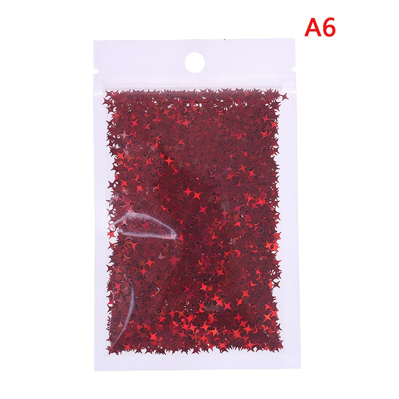 10g mischen Pailletten Pailletten Ultra Dünne Glitzernde Sterne PVC verlieren Pailletten Handwerk DIY Manikübetreffend Nagel Kunst Dekoration: 6