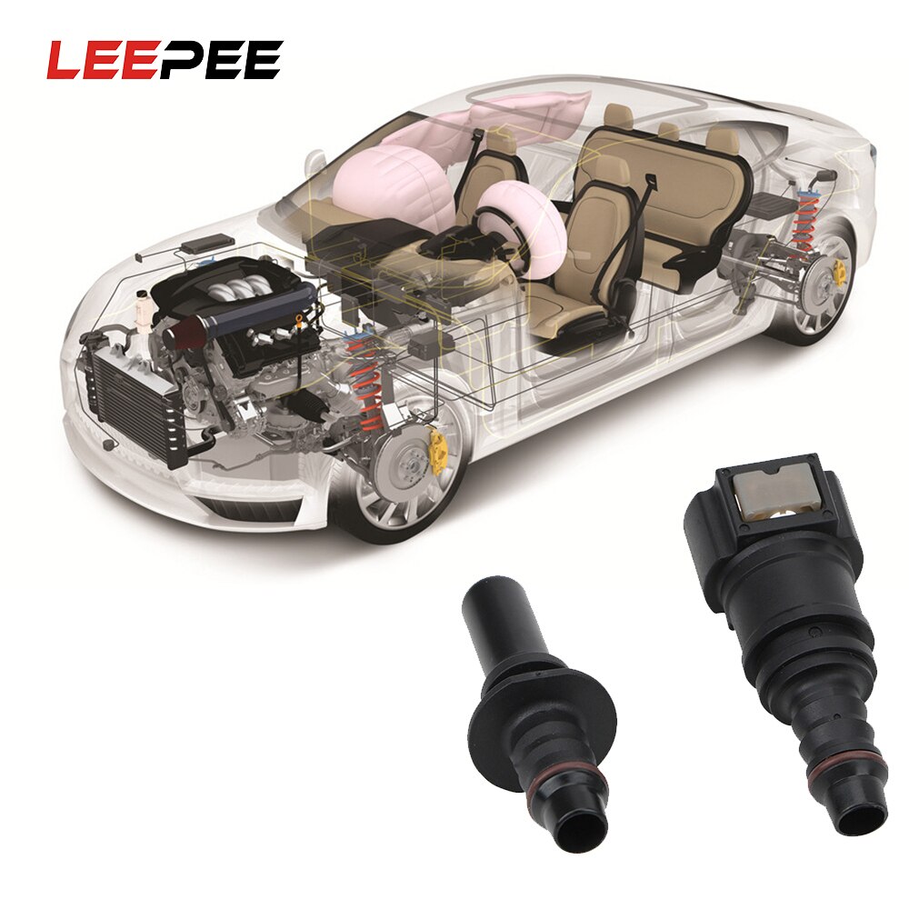LEEPEE 8mm Auto Fuel Line Connector Quick Release Motorcycle Hose Coupler Motorcycle Parts Accessories