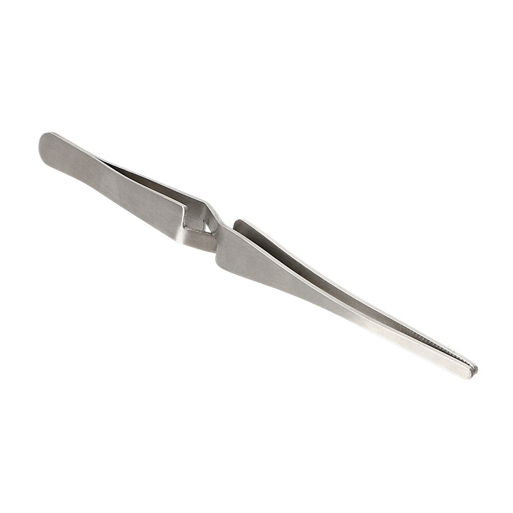 NICEYARD Non-slip Tweezers Stainless Steel Cross Lock Reverse Action Tweezer Save Effort Maintenance Tools