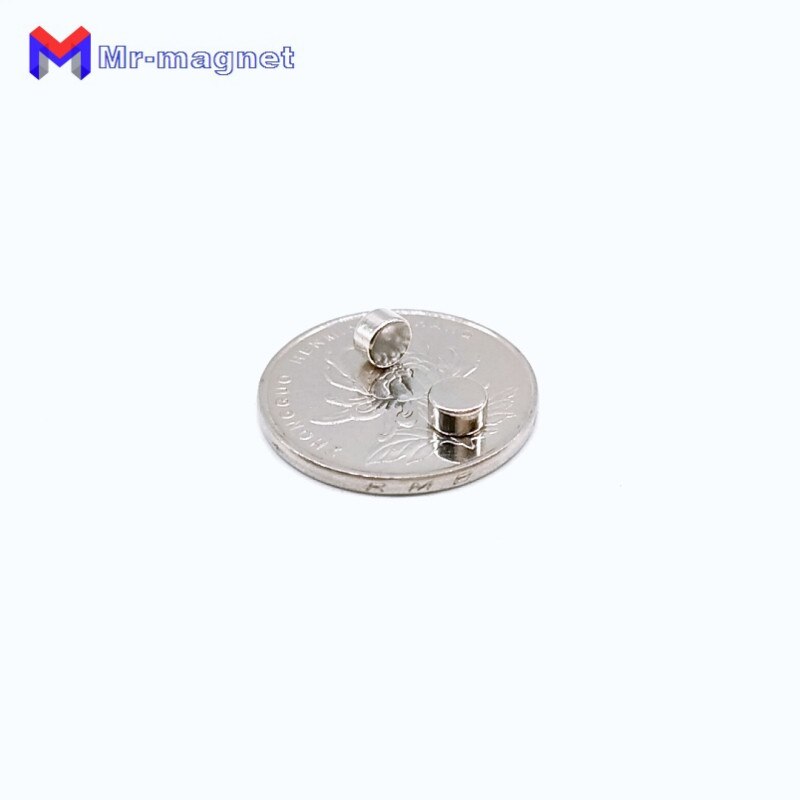 500 stk 5 x 3mm magnet 5 x 3 super stærke klæbende neodymmagneter  d5 x 3, 5*3 permanentmagnet neodym  d5*3mm grad  n35 magnet
