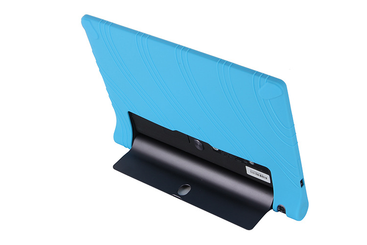 Funda de silicona para Lenovo YOGA Tab 3, 10,1 YT3-X50M, YT3-X50F, a prueba de golpes, soporte para tableta, Lenovo YOGA Tab 3, YT3-X50M, X50f